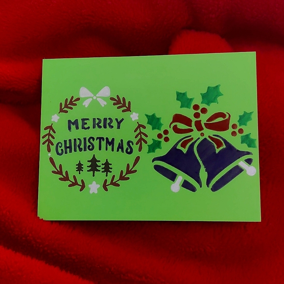 Handmade Christmas cards, set of 6, Cute stocking stuffers - Picture 17 of 17